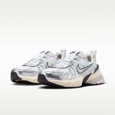 Nike V2K Run Bianco Summit Argento Metallizzato (Da donna)