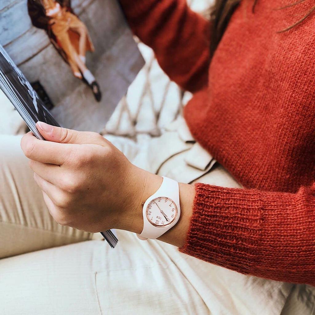 Autoryzowany dystrybutor Ice watch zegarek damski 015330 ICE glam kolor nude mały [Ice-watch]