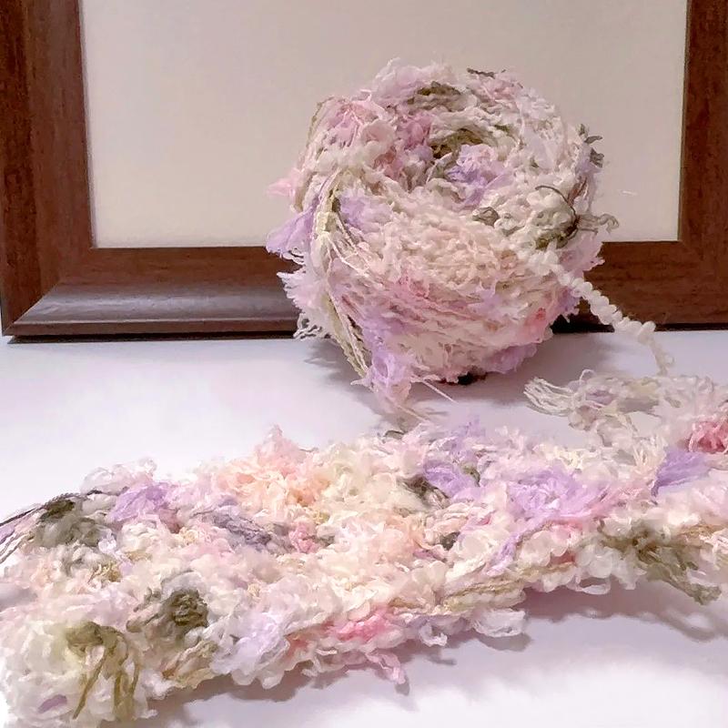 

100 г Смешанные Флористические Материалы для Рукоделия Разноцветный Микс Ручная Работа Крючком DIY Мягкое Вязание Пасторальный Стиль Искусственная Норка Милый Разноцветный B