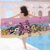 Kawaii T-Tokidoki Anime Beach Towel Colorful Bath Towels For Girl Microfiber Quick Dry Sand Free Beach Yoga Spa Gym Pool