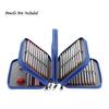 Neatly Organized 4 Level Pencil Holders With 72 Dedicated Slots Waterproof Cloth Fabric Stationeries Organizers Bag