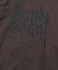Painted Hoodie - Dark Brown