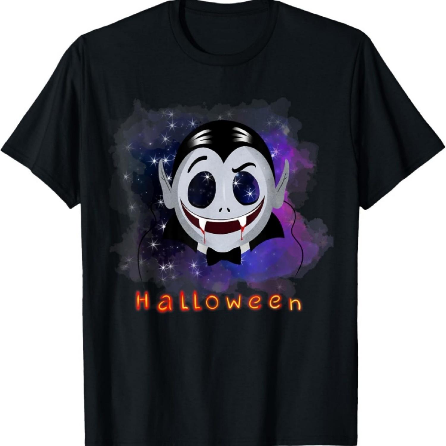

Dracula Face Mask Halloween Party Colorful Design Art T-Shirt XXXXXL різнокольоровий