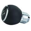 Abfer Light Gear Knob PU Shifter Stick Head Car Shift Lever Knob for Auto and Manual Universal Car Interior 5-Speed Vehicles, Accessories, (Black)