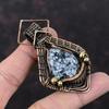 Pinolith Jasper Pendant Copper Wire Wrapped Pendant Original Gemstone Jewelry Handmade Brand New Pendant Amazing Copper Jewelry Gift For Her