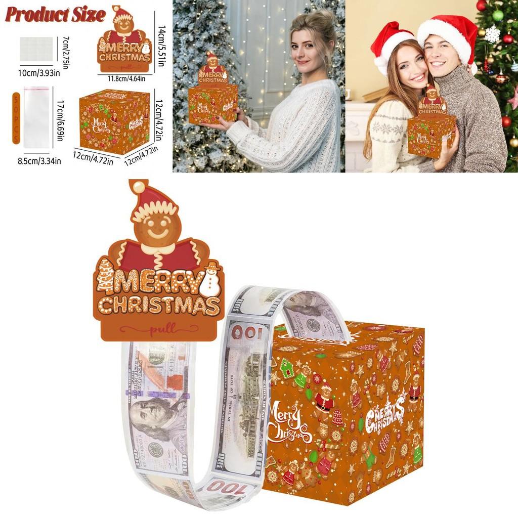 Festive Gingerbread Man Cookie Box With Opulent Packaging For Christmas Parties