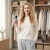 Electric Fabric Shaver Rechargeable Lint Remover with Digital Display Portable Clothes Pill Remover for Home Use