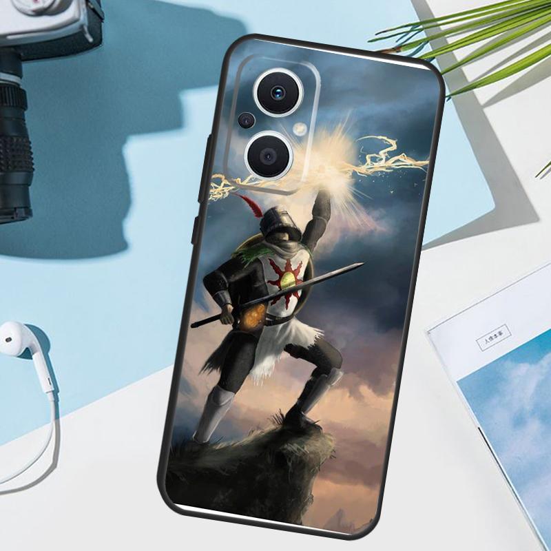 Praise the Sun Dark Souls Cover For OPPO Reno 8T 7 8 Lite 14F 13F 12F 11F 14 13 12 11 10 OPPO Find X8 X6 X5 X9 Pro Case