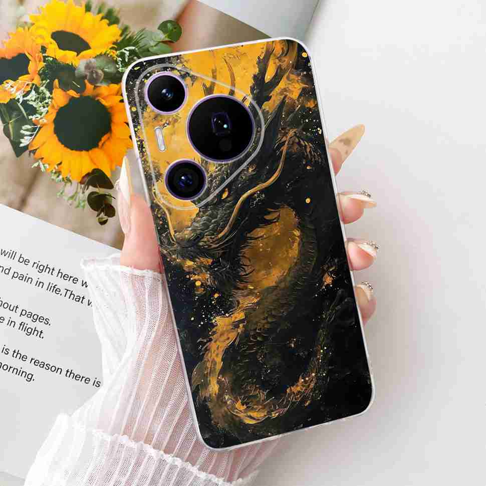 For Huawei Pura 70 Pro HBN-LX9 Case Luxurious Pattern Butterfly TPU Back Cover For Pura 70Pro+ 70 Pro Plus HBN-AL10 Phone Shell