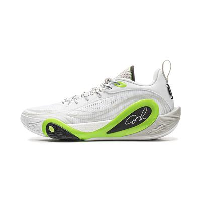 Li Ning DLO1 Cushioning Low Top Basketball Shoes Men's Standard White ABPV009-14