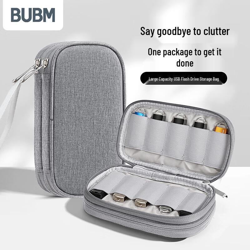 Multi-functional USB Drive  Cable Organizer Pouch