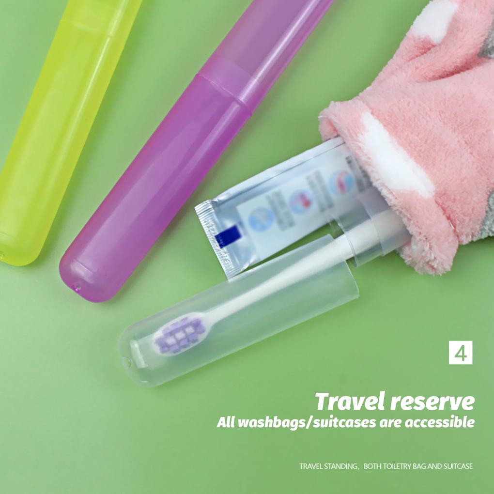 Travel Toothbrush Case Box Portable Protector Household Health Convenient