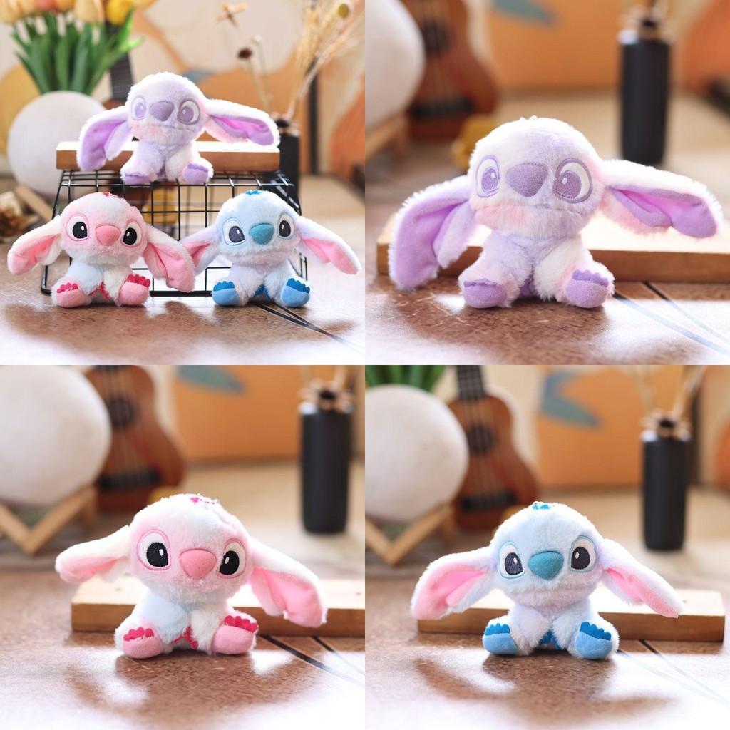 Plush Toy Stitch Cartoon Anime Character Doll Backpack Pendant Cute Keychain