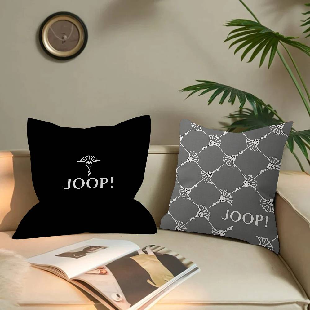 Lustiger bedruckter J-Joop Kissenbezug Polyester Sofakissen Dekorative Wurfkissen Heimdekoration Kissenbezug