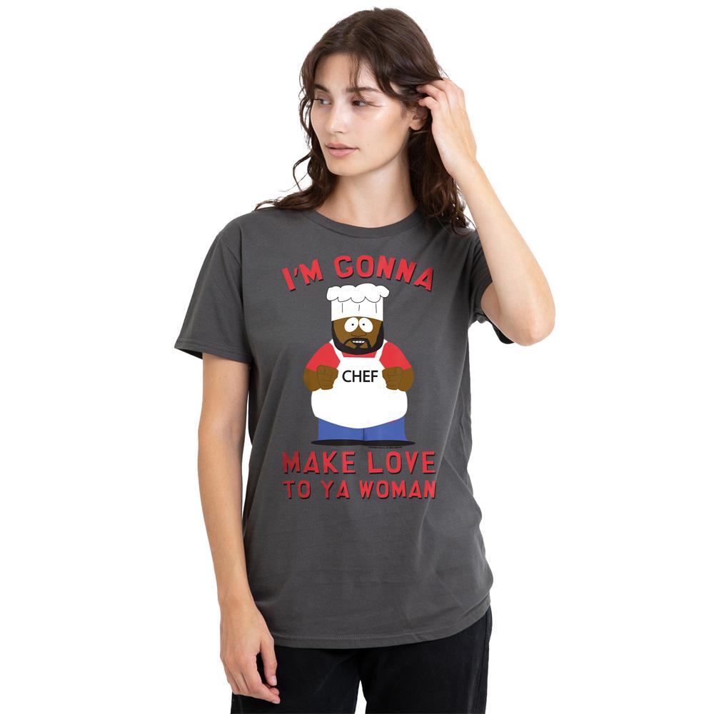 South Park Unisex Adult Make Love T-Shirt