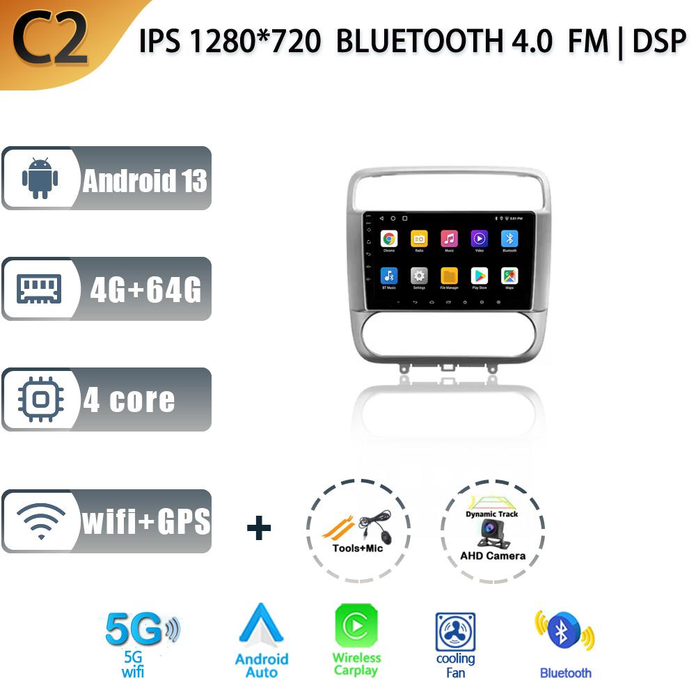 Android 13.0 For Honda Stream 1 2000 -  2006 Car Radio Multimedia Video Player Navigation Stereo GPS WIFI 4G Wireless Carplay BT
