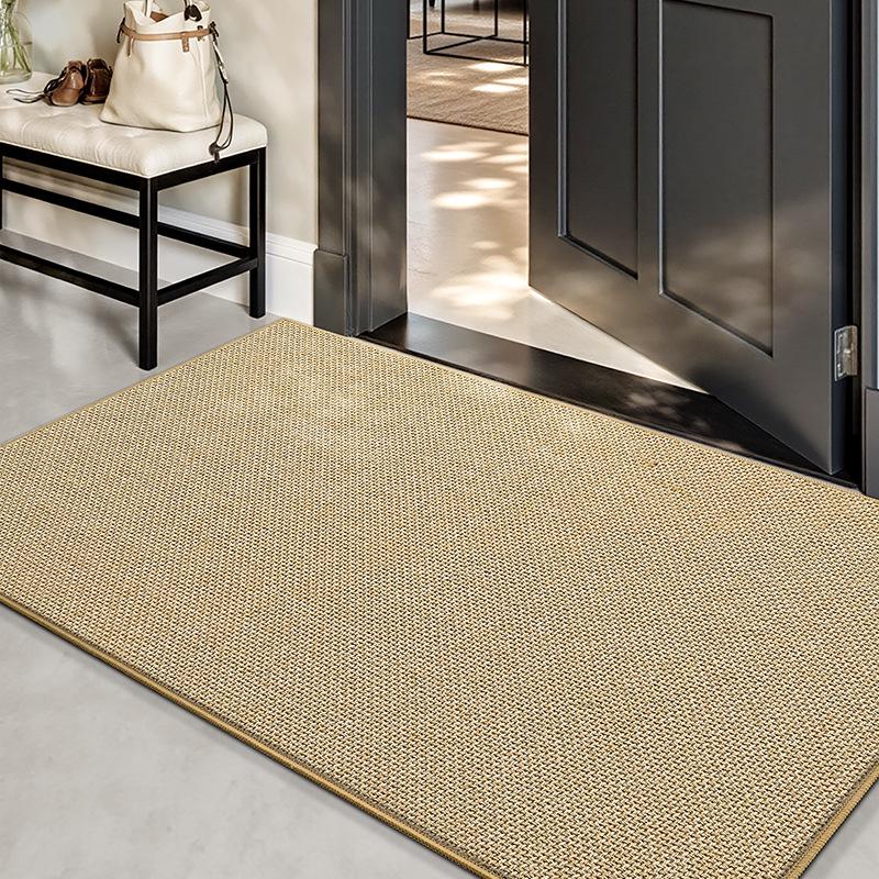 Elegant Non-Slip Outdoor Entryway Mat: Dirt-Resistant & Water-Absorbent