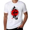 Japanese Spirit Yamato Damashii Calligraphy Tshirt Casual Pattern Print Tee Shirt Tshirt