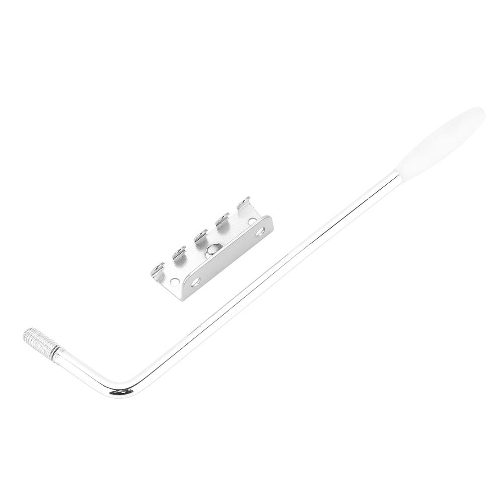 Tremolo System with Roller Single Locking Vibrato Bridge Tailpiece for ST Guitar (Gold)