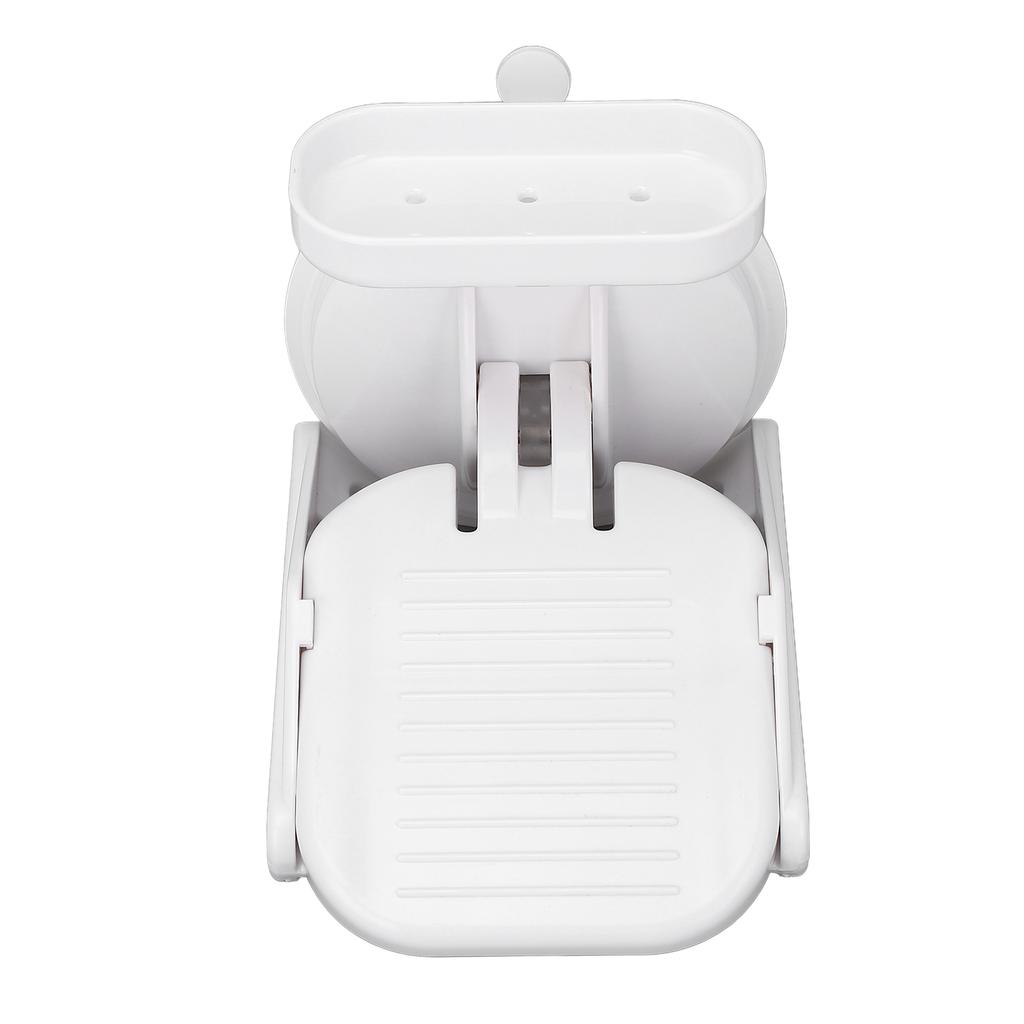 Shower Foot Rest for Shaving Legs Suction Cup No Drilling Bathroom Foot Stool Pedal with Storage Rack
