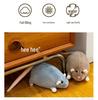 Gray Fancy Rat Plush Doll - Cute Simulation Stuffed Toy & Sleeping Pillow Gift