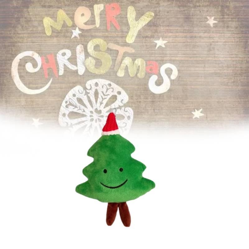 Tree Tree Christmas Keychain Christmas Decorations Plush Toy Pendant Doll Gift