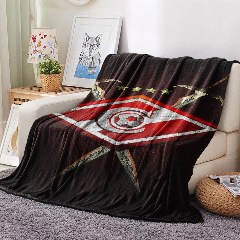 1PC Spartak Moscow Dream Blanket, High Quality Comfortable for All Seasons, Home Decor, Warmth and Comfort