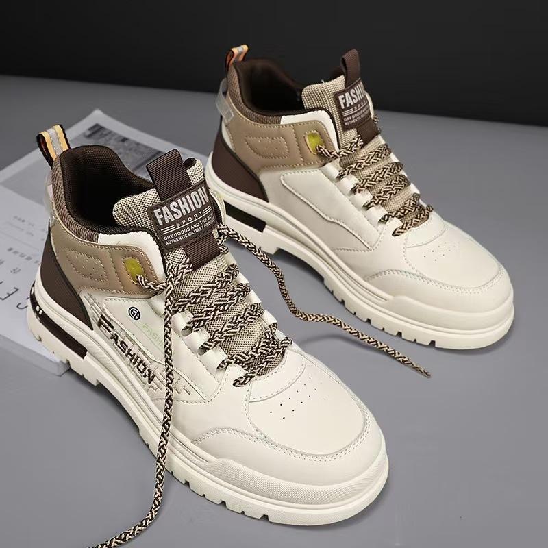 new spring men's canvas shoes Korean version of trend board shoes versatile student shoes men's ins casual trendy shoes