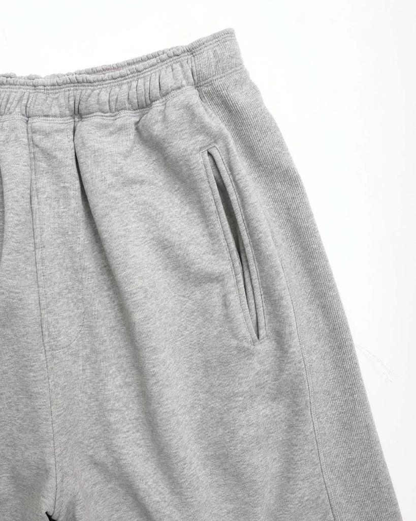 999Hyumeoniti Track Bermuda Sweat Shorts (Melange Grey)