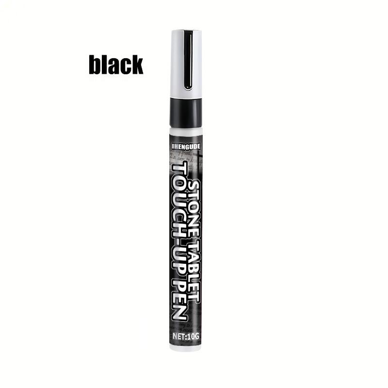 Gravestone Color Restoration Pen, for Gold Lettering on Tombstones, Available in Multiple Colors: Black/Gold/Silver/Red/White, Suitable for Gravestone