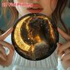 Moon Goddess Metal Wall Art for Home Decor Yard Living Room Office Spring Mother's Day Gift