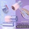 800W Silent Hair Dryer with Negative Ion, Quick-Dry Nozzle, Cold/Hot Air, Ideal for Dorms & Students, Gentle Hair Care