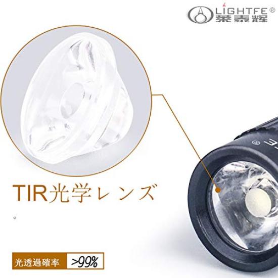 LIGHTFE U10 USB Rechargeable Mini Portable LED Fully Lamp with Powerful Light Flashlight, Light, Waterproof, Wear-Resistant, Multi-Purpose