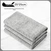 Water-Absorbent, Oil-Repellent Coral Fleece Dish Cloth: Thick, Lint-Free Kitchen Cleaning Tool