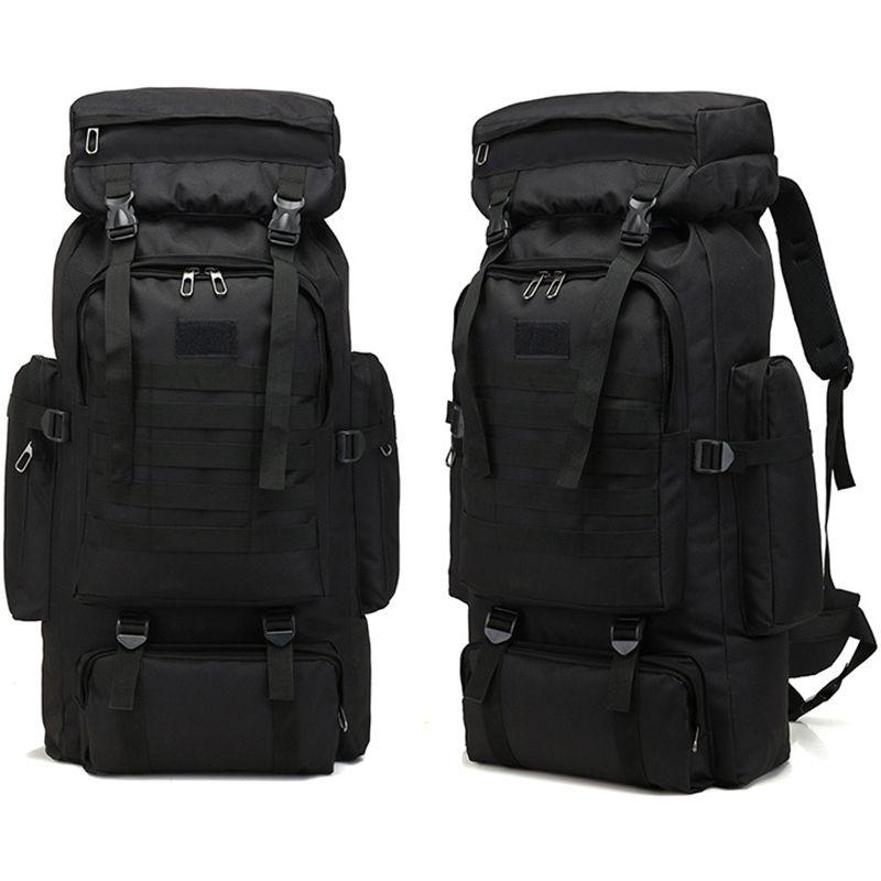 70l80l100loutdoor Rucksack Military Tactical Backpacks Camping Hiking Trek Bag