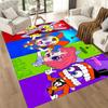 Colorful Chaos Party Square Rugs Are a Great Choice for Living Rooms, Bedrooms, Home Décor, and As Gifts.
