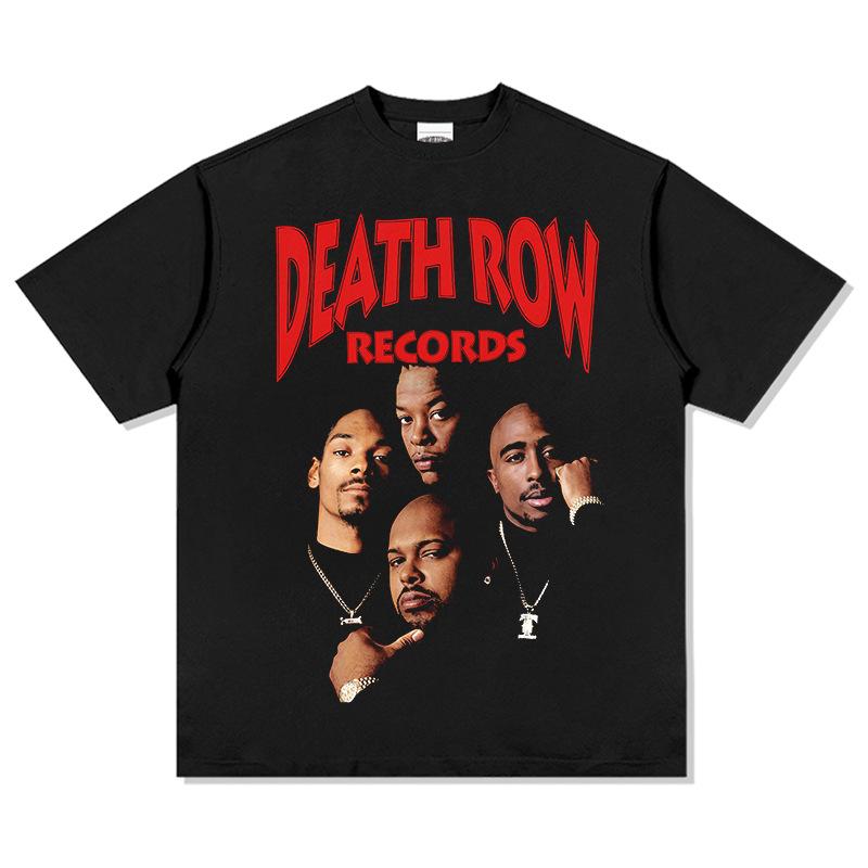 

2Pac Shakur TShirt Graphic Printed Unisexs Womens Oversized Vintage Cotton Crew Neck Hip Hop Streetwear Trendy StateUnisext Piece 4XL