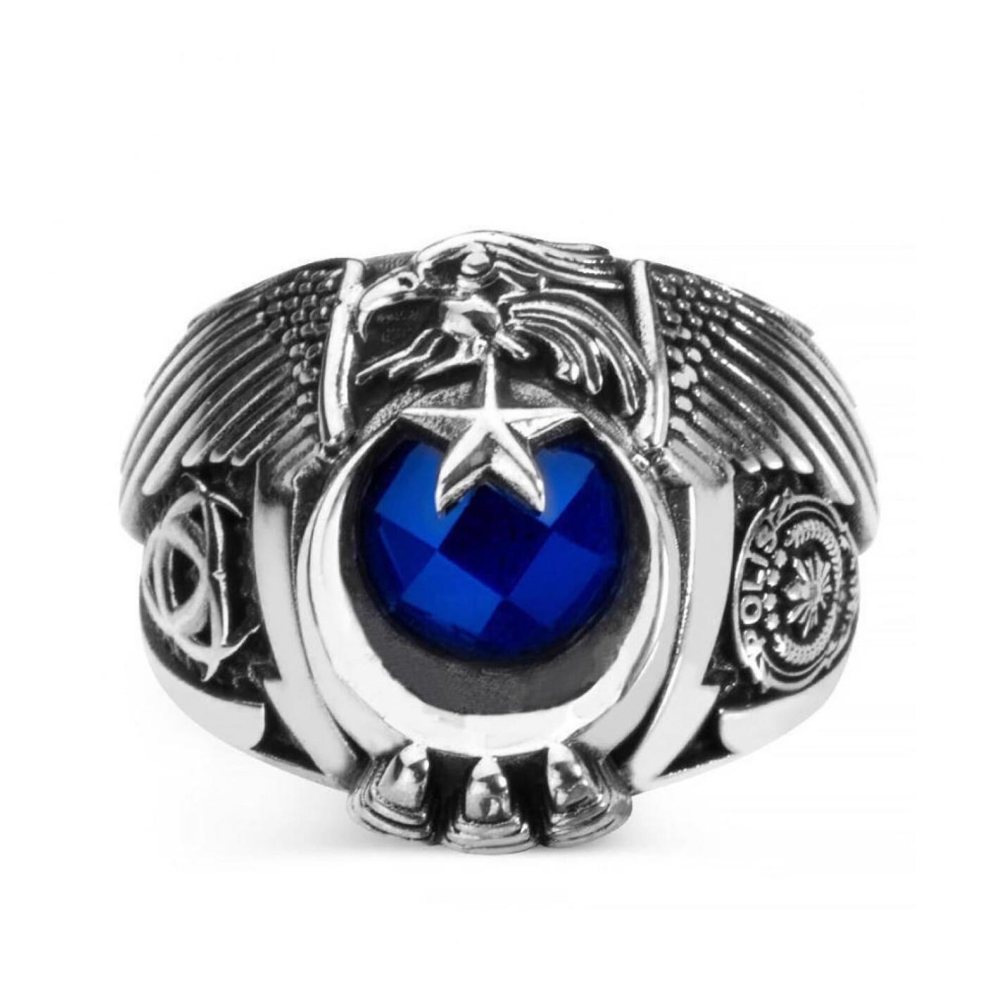 

Tek Kartal Başlı Polis Okulu Mezunları Bayan Yüzüğü