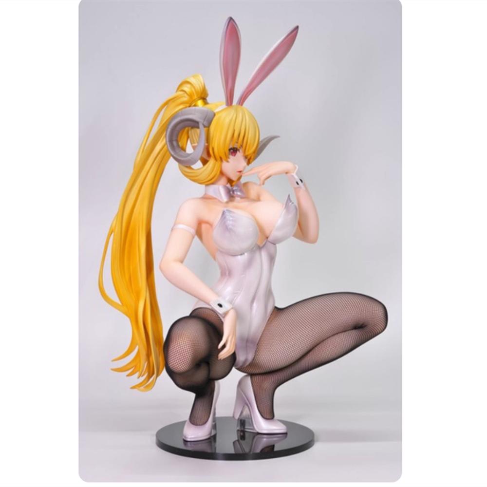 

FREEing Anime Seven Deadly Sins Asmodeus Lucifer Bunny Sexy Girl 1/4 PVC Action Figure Adult Model Toy Collection Doll Gift without box