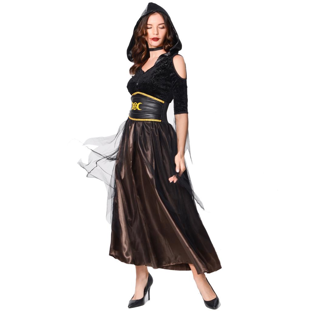 New Halloween Wicked Witch costume cospay cosplay, cape reaper costume