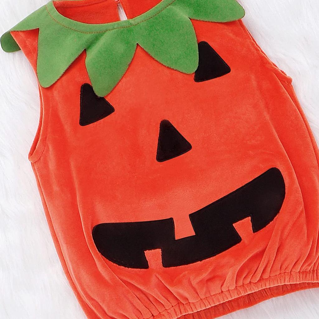 Halloween Cosplay for Pumpkin Fancy Dress for Girls and Pumpkin Kids Kigurumi Cute Pumpkin Suitable for Height [New King] Kids, Cosplay, Boys,