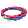 Conditioner Refrigerant Recharge Hose  Conditioning Refrigeration Adding Tool Accessory(Double English Standard Joint 2Pcs 1.5meters )