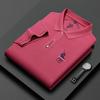Trend Hub Polo Shirt New Men's Short-sleeved Polo Shirt Mens Embroidery Casual Business Polo Shirt