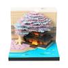 Guochao 3D Papier escultura Haftnotizen - Kreative Büro Schreibtisch Dekoration Souvenir