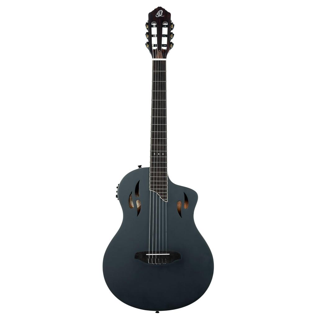 ORTEGA Classical Guitar TourPlayer Series Spruce Top Electric Satin Black Cable RTPSTD-SBK [Gig Bag/USB-C Included] [ ]