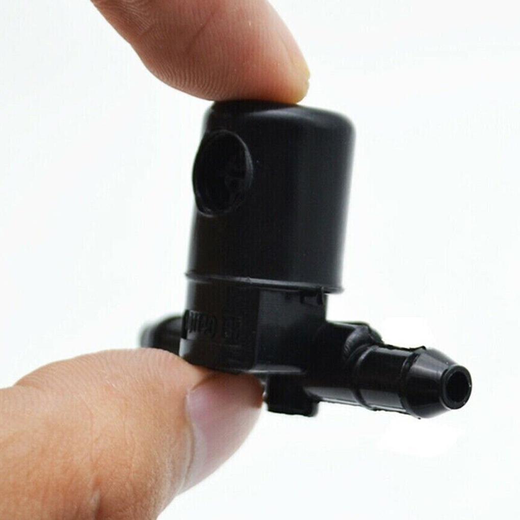 Pack of 2 Spray Windscreen Jet Nozzle Vehicle Truck Front Windshield Washer Wiper Nozzles Replacement Parts Accessories