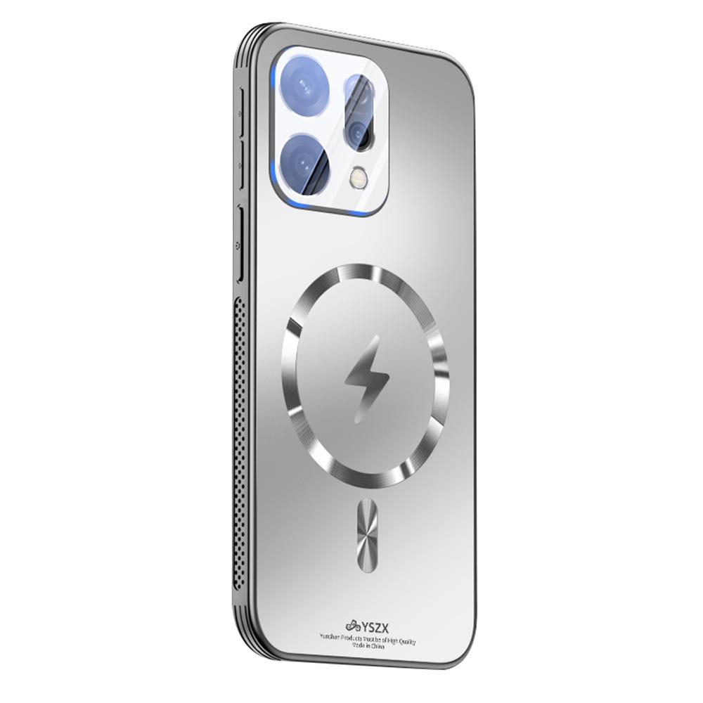 For Oppo Reno14 5G (Global) Case Compatible with MagSafe Matte PC+TPU Heat Dissipation Phone Cover