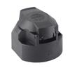 7 Pin European Trailer Connector Socket with 1.5m 4.9ft Cable for Commercial Vehicles Semi Trailers