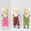 OB11 Baby Clothes suspenders Pants Set Coat Cotton Clother GSC P9 1/12 bjd Doll Cute Clothes Molly Doll Clothes Headwear