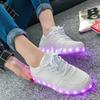 Led Glowing Luminous Sneakers USB Charging Παιδικά Light Up Led Φωτισμός παιδικών παπουτσιών